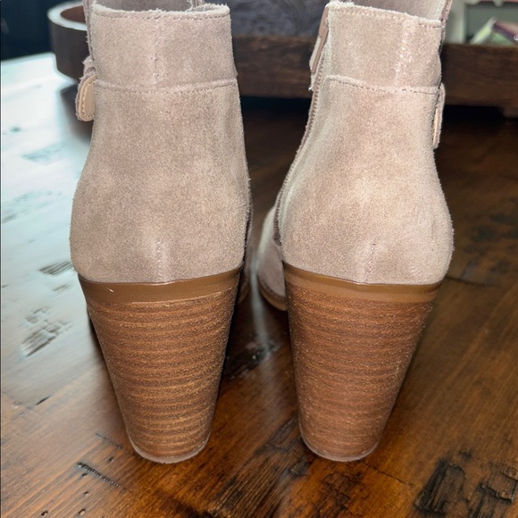 Sole Society Tan Suede Ankle Boots - Picture 5 of 8
